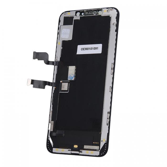 A-One Brand - iPhone XS Max LCD Skrm med Pekskrm Service Pack ZY - Svart