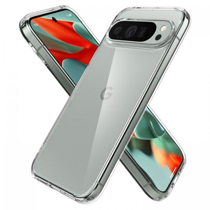 Spigen - Spigen Google Pixel 9 Pro XL Mobilskal Ultra Hybrid - Crystal Clear