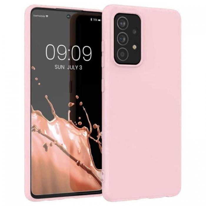 A-One Brand - Galaxy A22 4G Mobilskal Slilkon - Rosa