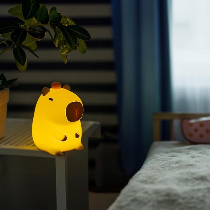 Forever Light - Forever LED Nattlampa Friendly Capybara FNL-12