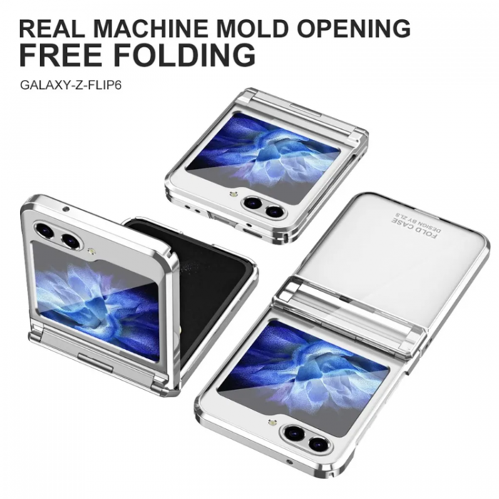 Taltech - Galaxy Z Flip 6 5G Mobilskal - Silver