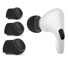 Tech-Protect - [3-Pack] Tech Protect Apple Airpods Pro 1/2 Örontips - Svart