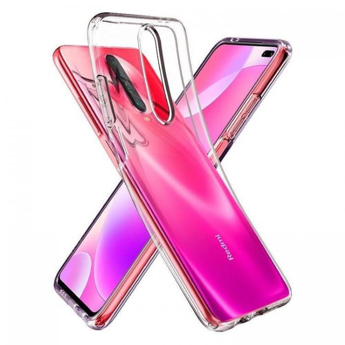 Spigen - Spigen Xiaomi Pocophone X2/Redmi K30 Skal Liquid Crystal - Transparent