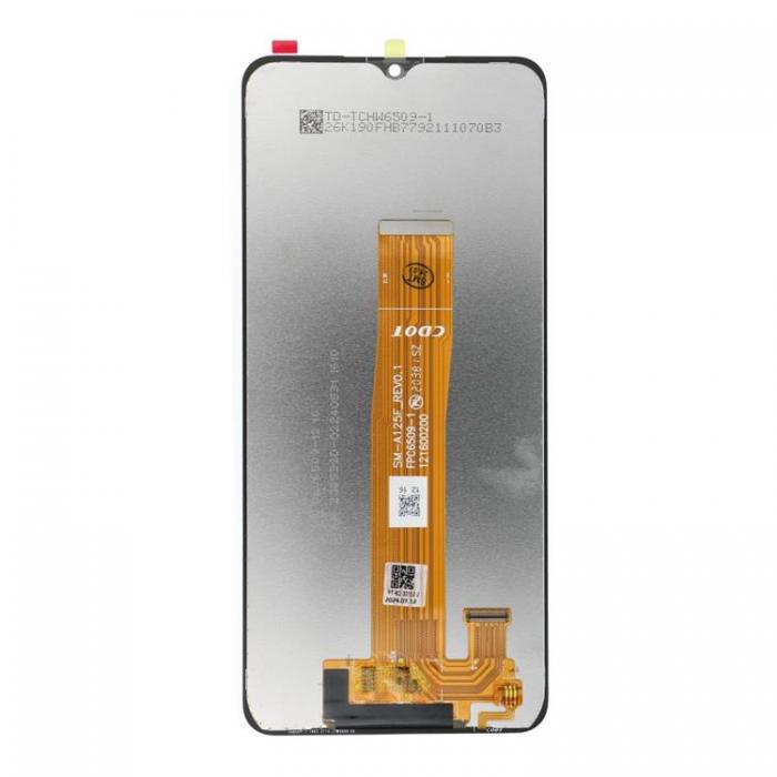 SpareParts - Samsung A12 Skrm med LCD-display A125 Utan Ram Refurbished