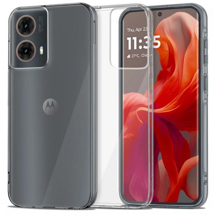 Tech-Protect - Tech-Protect Motorola Moto G85 5G Mobilskal Flexair - Clear