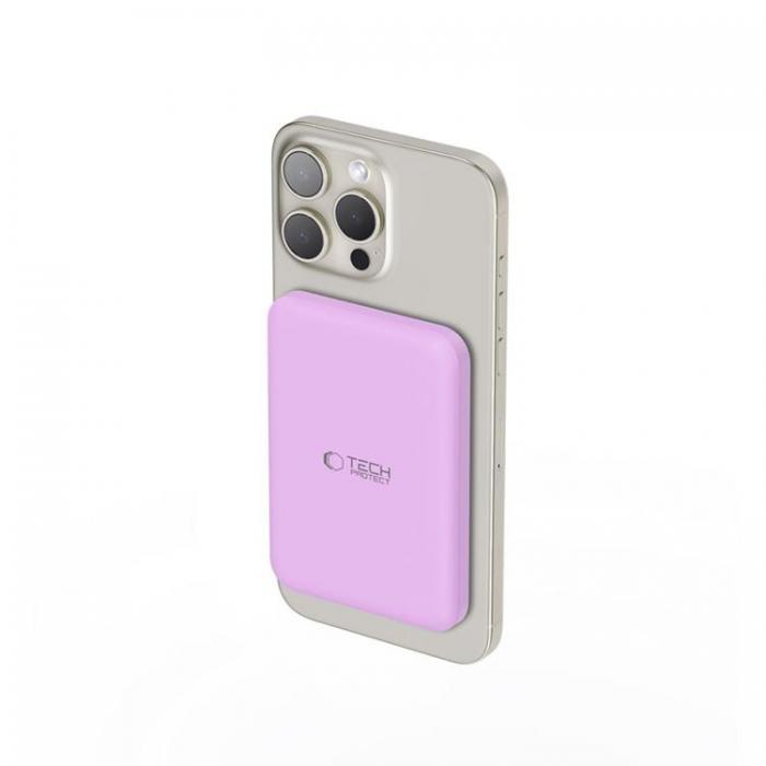 Tech-Protect - Tech-Protect Power Bank 5000mah Magsafe PB10 Lifemag - Lilac