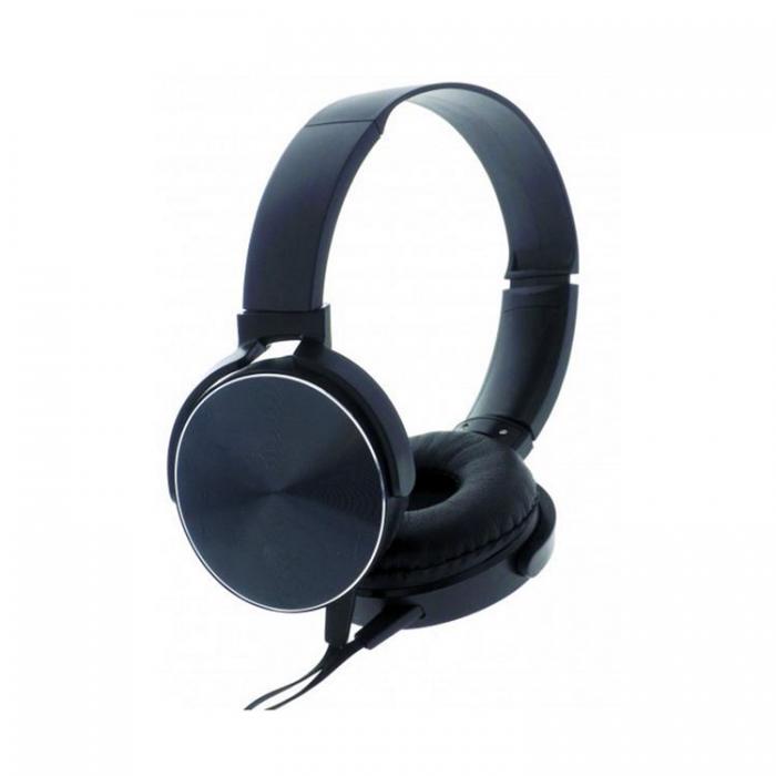 Rebeltec - Rebeltec Over-Ear Hrlurar Trdbundna med Mikrofon - Svart