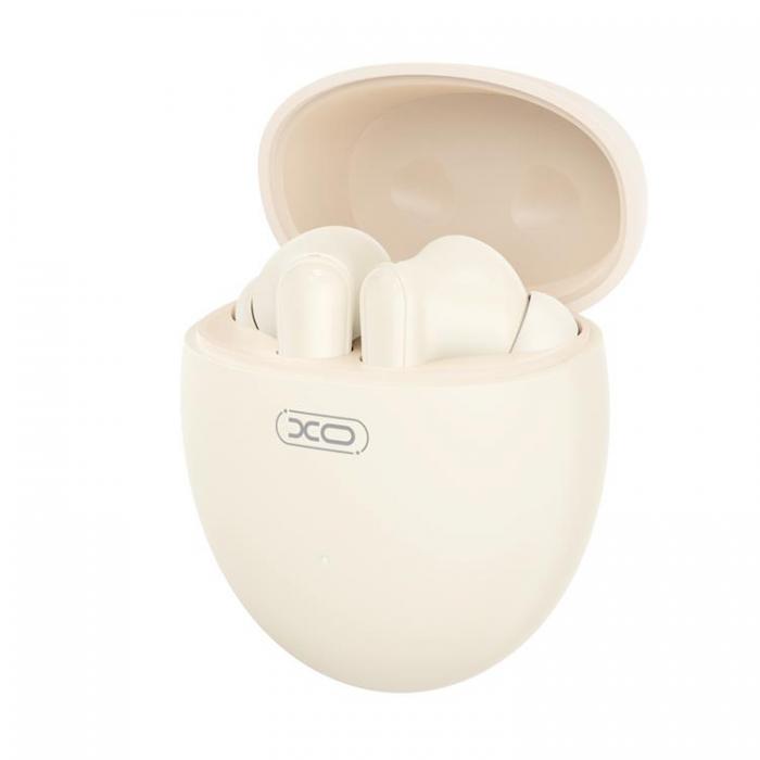 XO - XO TWS In-Ear Hrlurar Bluetooth ANC ENC - Beige