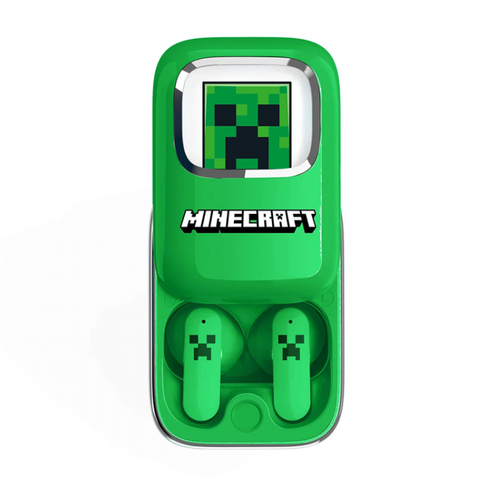 Minecraft - MINECRAFT TWS In-Ear Hrlurar Slide - Grn