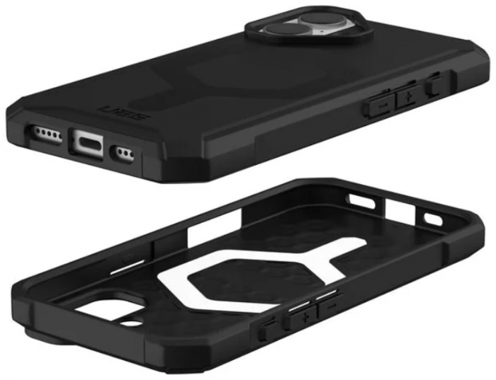 UAG - UAG iPhone 16 Plus Mobilskal MagSafe Essential Armor - Svart