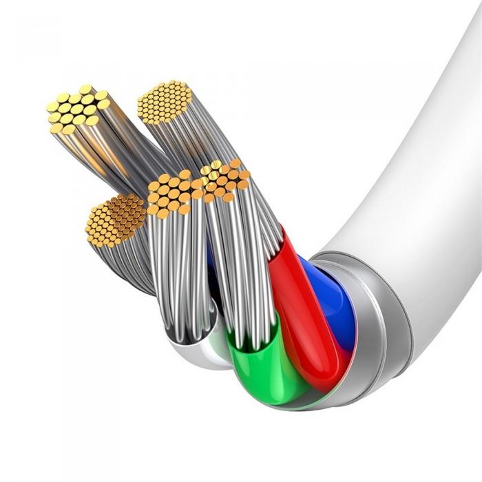 BASEUS - BASEUS USB-C/Lightning Cafule Series Metal Data 1m