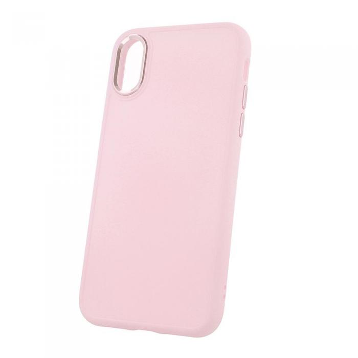 OEM - Rosa Satin Skal iPhone X/XS  Elegant Skyddsfodral