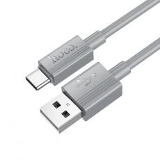 Hoco - HOCO USB-A Till USB-C 1m Kabel 3A X107 -Grå