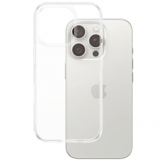 PanzerGlass - PanzerGlass iPhone 16 Pro Mobilskal Hard - Vit/Transparent