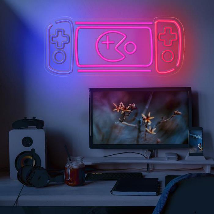 Forever Light - Forever Light Neon LED PLEXI GAME CONSOLE FPNE27 - Flerfrgad