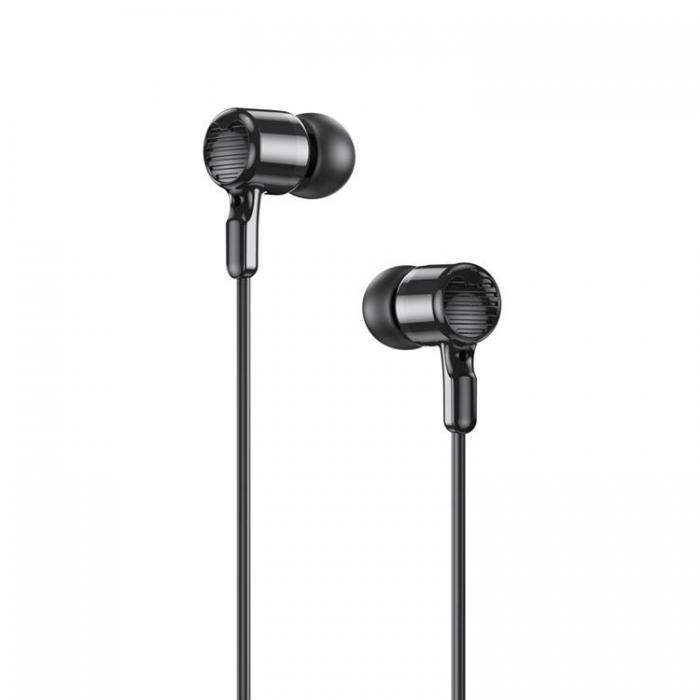 XO - XO In-Ear Trdbundna Hrlurar USB-C EP81 - Svart