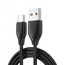 WIWU - WIWU USB Till USB-C 1m Kabel 2.4A Wi-C001 Pioneer - Svart