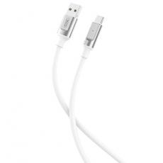 XO - XO USB Till USB-C 1m Kabel 6A NB251 - Vit