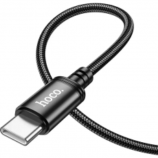 Hoco - Hoco USB-C Till USB-C Kabel 1m - Svart