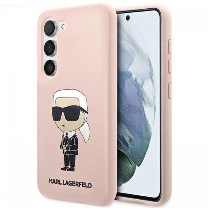 KARL LAGERFELD - Karl Lagerfeld Galaxy S23 Skal Silicone Choupette - Rosa