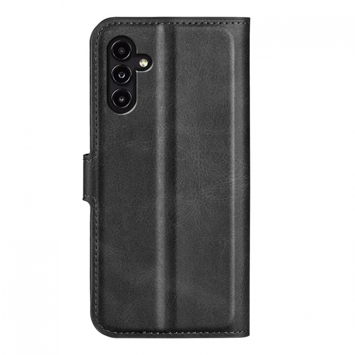 A-One Brand - Galaxy A14 5G/4G Plnboksfodral Calf Flip Folio - Svart