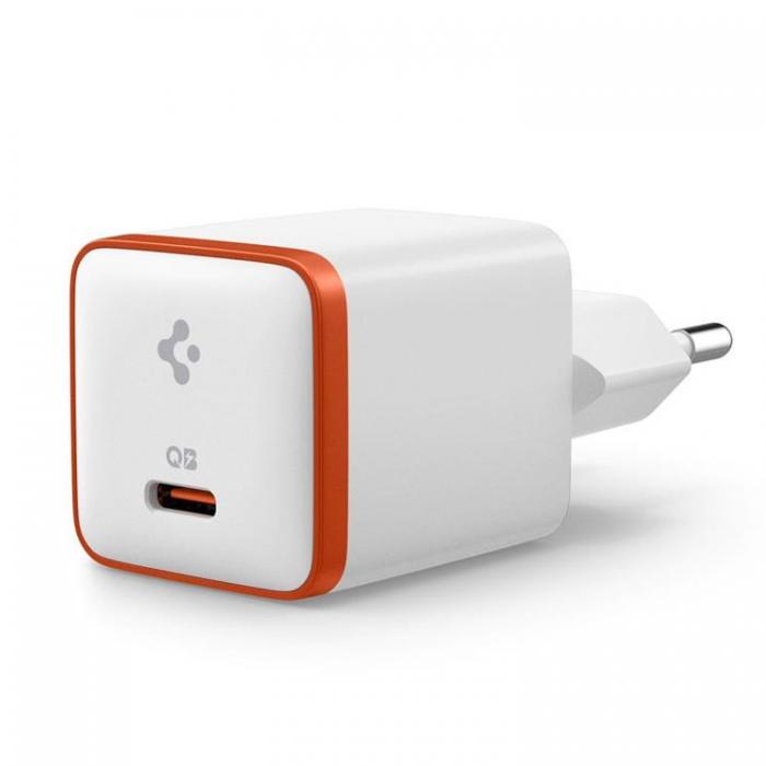 Spigen - Spigen Snabbladdare 30W EE301EU Arcstation Essential - Vit