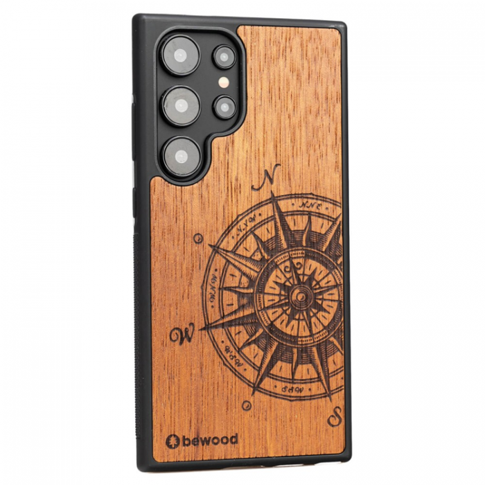 Bewood - Bewood Galaxy S24 Ultra Mobilskal Resande Merbau