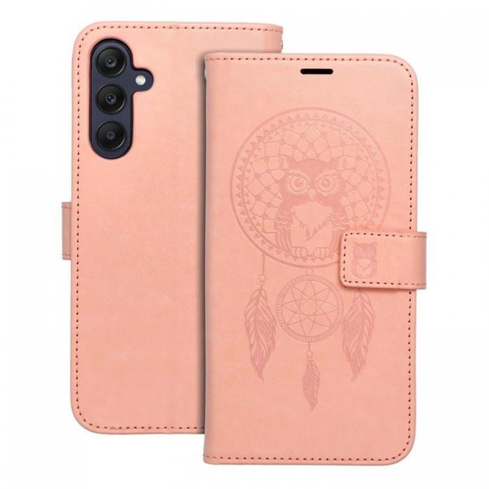 OEM - Galaxy A25 5G Plnboksfodral Mezzo Dreamcatcher - Peach