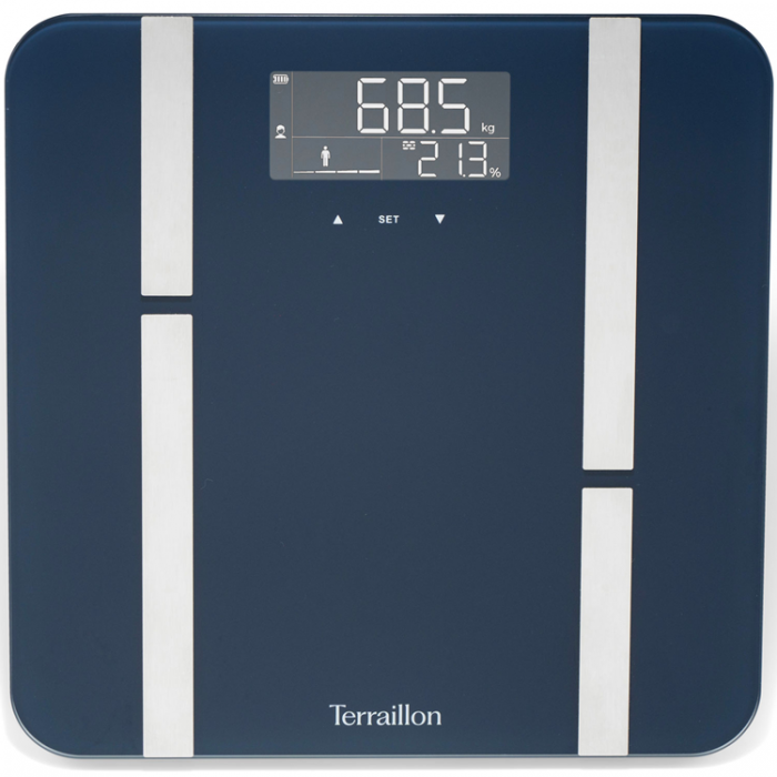 Terraillon - Terraillon Personvg X-LINE FIT BMI, 8st anvndare & USB-C