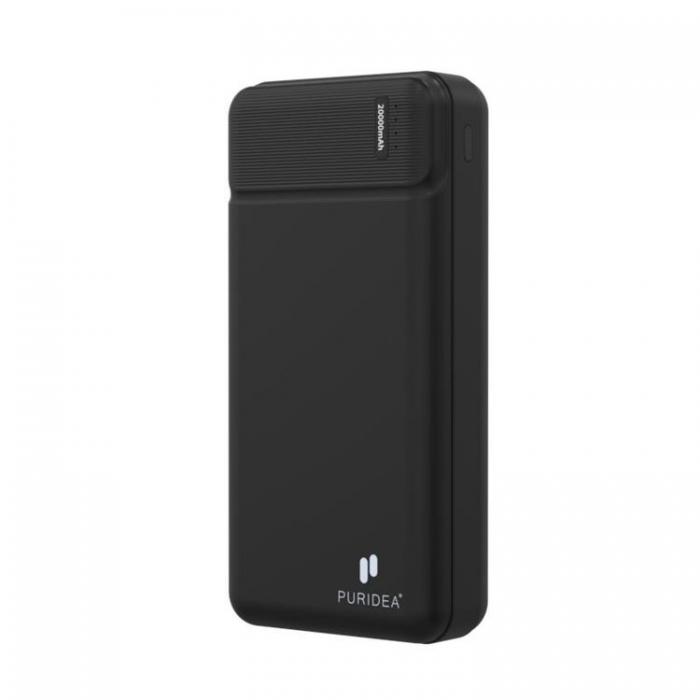 Puridea - Puridea Powerbank 20000 mAh PD QC 3.0 3A 20W Q7 - Svart