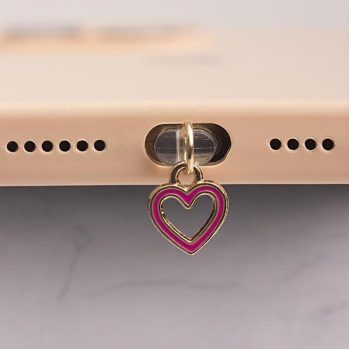 A-One Brand - Hngande Charms fr Mobil (USB-C) - Rosa