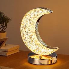 A-One Brand - Crystal Moon Night Light Touch Lampa