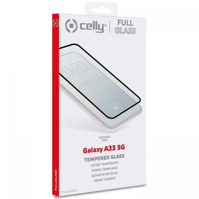 Celly - Celly Galaxy A33 5G Hrdat glas Skrmskydd