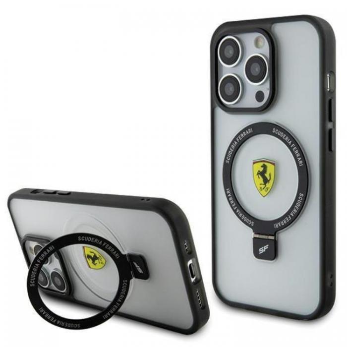 Ferrari - Ferrari iPhone 15 Pro Max Mobilskal Magsafe Ring Stand 2023