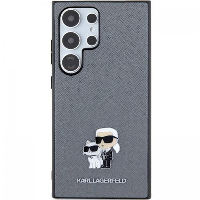 KARL LAGERFELD - Karl Lagerfeld Galaxy S24 Ultra Mobilskal Saffiano Metal Pin