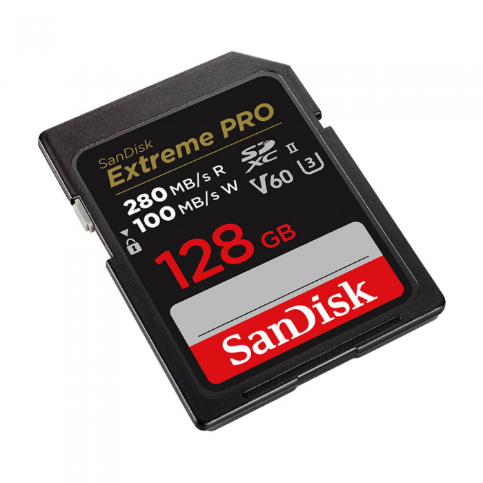 Sandisk - SANDISK Extreme Pro 128GB 280MB/s V60 C10 UHS-II