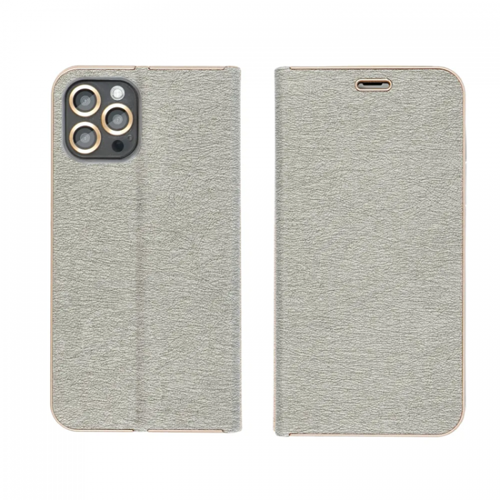 A-One Brand - Xiaomi Redmi 14C Plnboksfodral Luna Gold - Silver