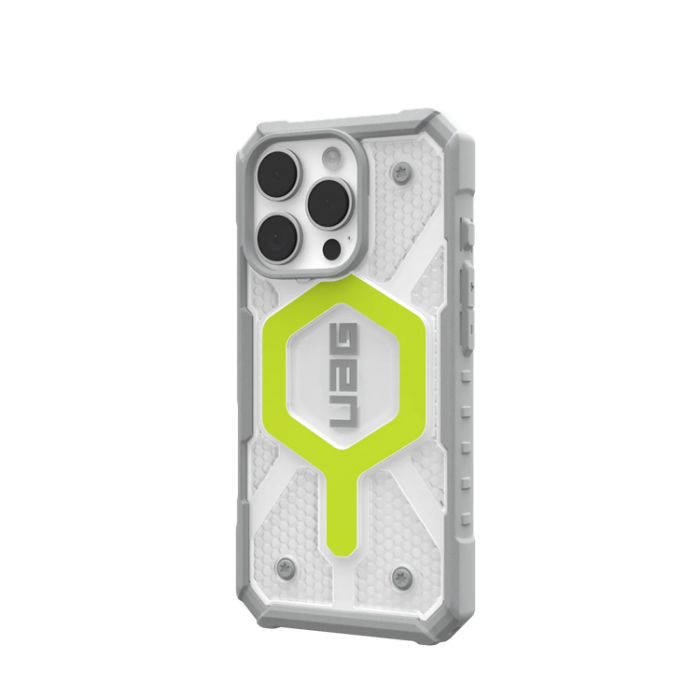 UAG - UAG iPhone 16 Pro Mobilskal MagSafe Pathfinder Clear Snodd - Grn