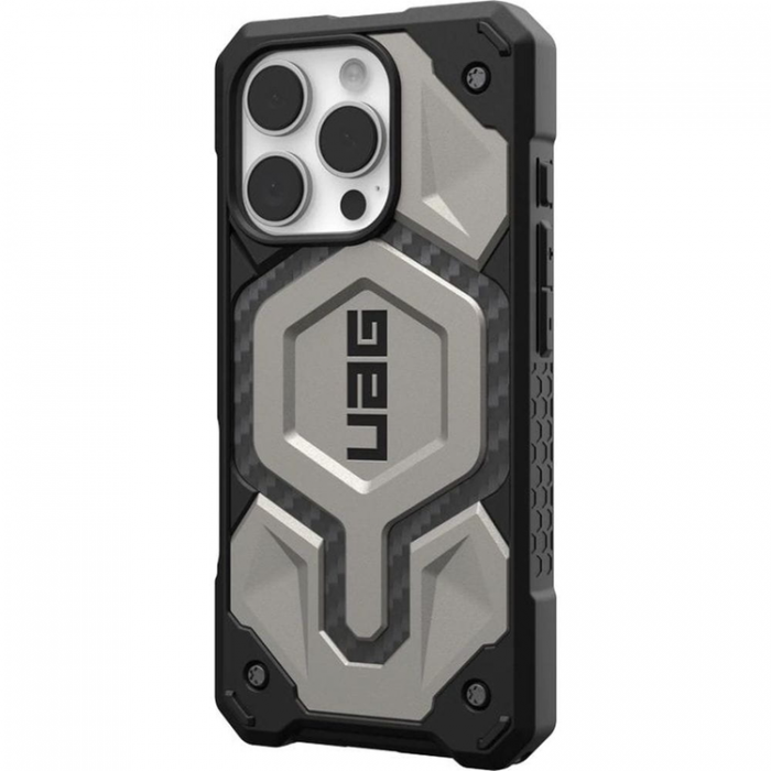 UAG - UAG iPhone 16 Pro Max Mobilskal MagSafe Monarch Pro - Titanium