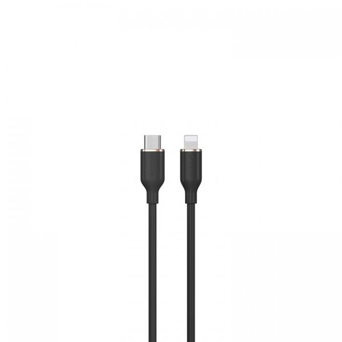 Devia - Devia USB-C till Lightning kabel 27W 1.2m Jelly EC631 - Svart