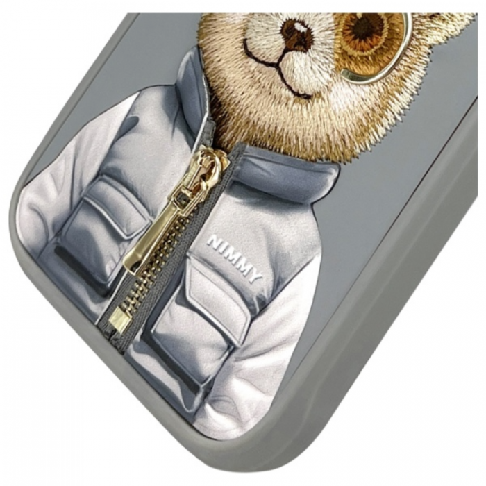 NIMMY - Nimmy iPhone 16 Pro Max Mobilskal Cool & Cute 2.0 Bear - Gr