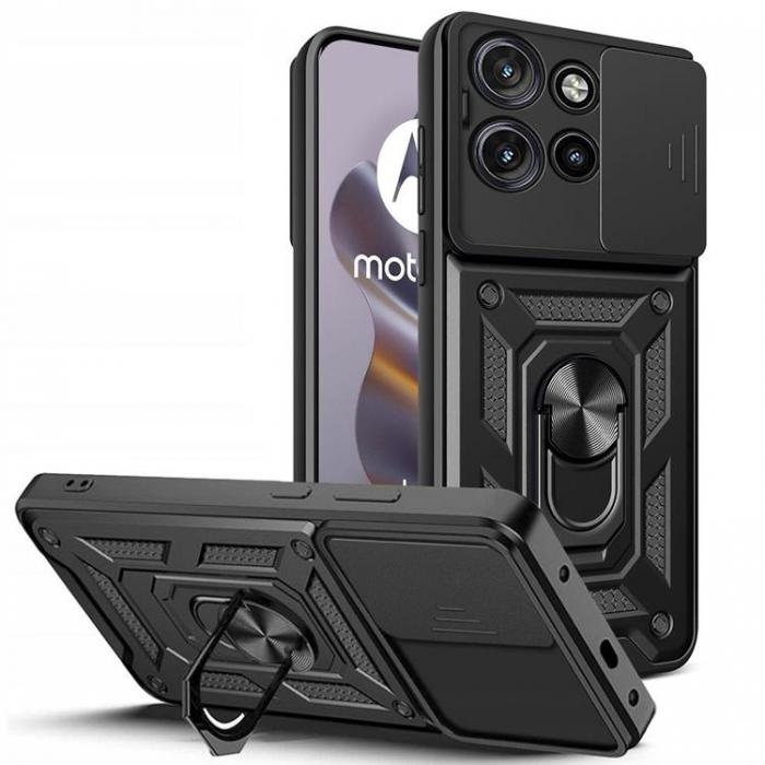 Tech-Protect - Tech-Protect Motorola Edge 50 Neo Mobilskal Camshield Pro - Svart