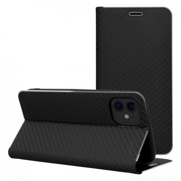 A-One Brand - iPhone 16 Plus Plnboksfodral Luna Carbon - Svart