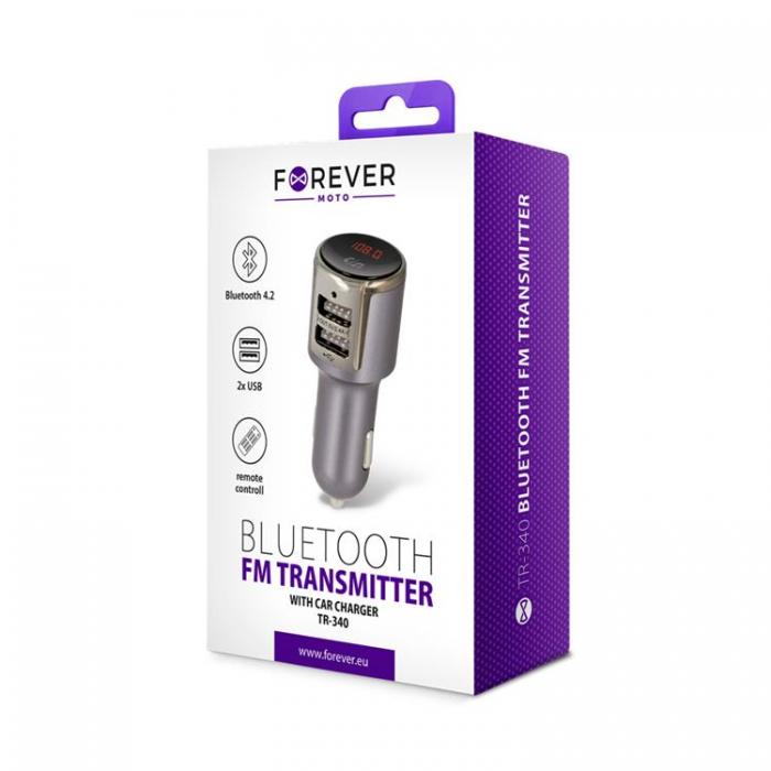 Forever - Forever FM-sndare Bluetooth TR-340 - Silver