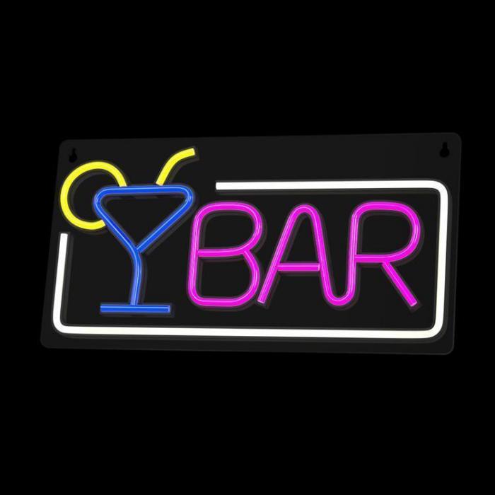 Forever Light - Forever Light LED Neon PLEXI BAR FPNE01X - Flerfrgad