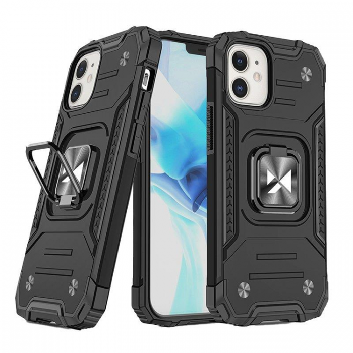 Wozinsky - Wozinsky iPhone 14 Plus Skal Ring Armor - Svart