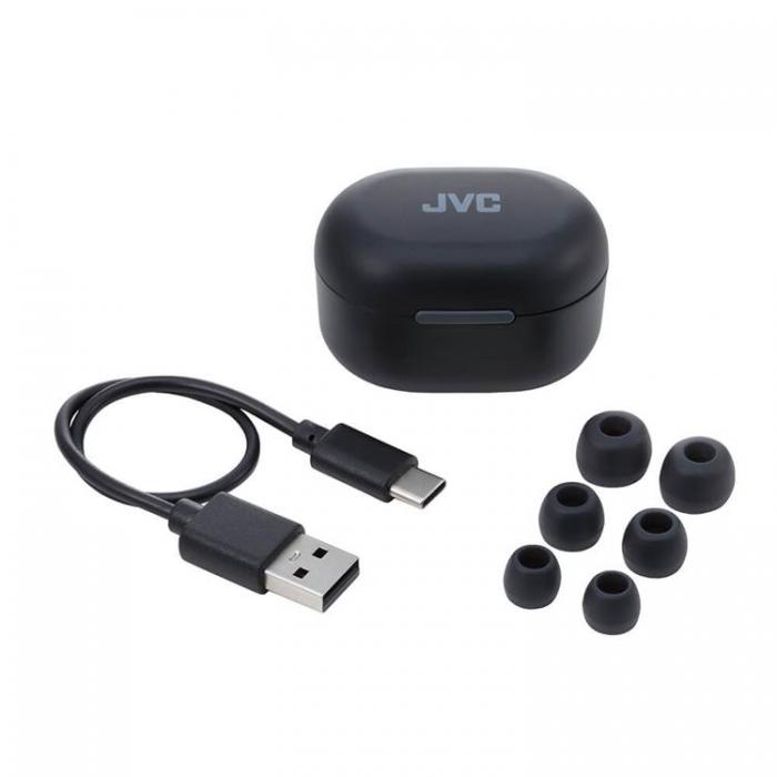 JVC - JVC Hrlur In-Ear True Wireless ANC - Svart