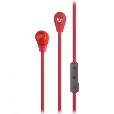 Kitsound - KITSOUND Hörlurar Bounce In-Ear Trådlös Mic - Röd