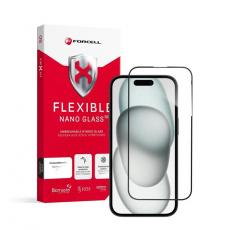 Forcell - Forcell iPhone 15 Härdat Glas Skärmskydd 5D