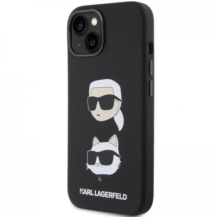 KARL LAGERFELD - Karl Lagerfeld iPhone 15/14 Plus Mobilskal Silikon Karl&Choupette